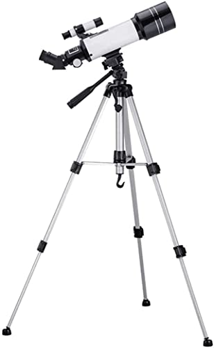 Telescopio refractor astronómico 70mm con trípode ajustable miniatura 4