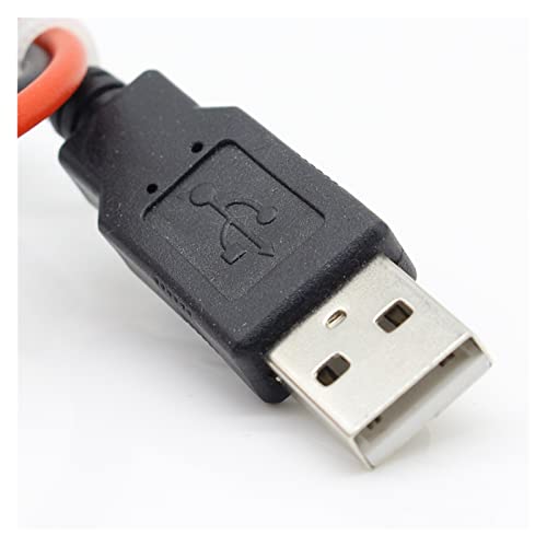 Pinces crocodile vers USB mâle et femelle pour tester la tension DC