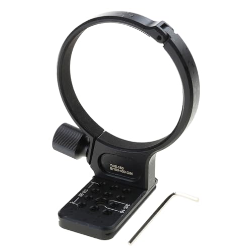 Lens Collar Support Tripod Mount with Quick Release Plate for 35-150mm 100-400mm Lens