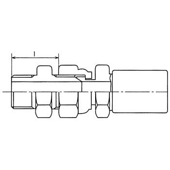 Amazon.co.jp: ハイドロリックホース K-140-09×600=05×15×05×15