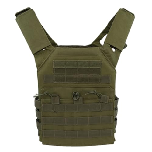 Gilet tactique avec support de plaque et système dégagement rapide