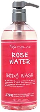 Renpure Rose Water Body Wash 24 Ounce