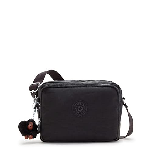 Kipling Women's Silen Shoulder Bag, Leisure, Water Repellent Finish, Zipped Compartments, Across Body, Nylon Small Bag