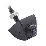 Backup Camera, IP69K Waterproof and Fisheye Correction 1080P Clear Night Vision Reversing Camera, 180°Super Wide Angle Universal Rear/Front View Reverse Camera for Car,SUV,Truck Pick