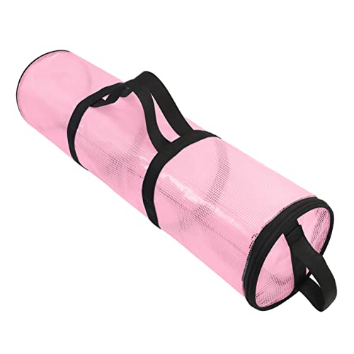 BUTIFULSIC Handy Cylindrical Storage Pouch Reusable Christmas Wrapping Bag Transparent Durable Organizer for Holiday Presents and Decorations