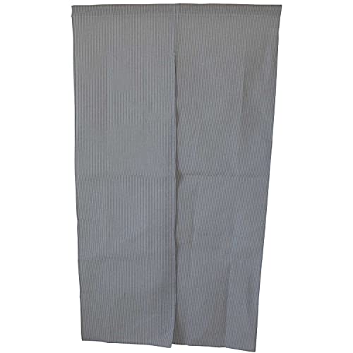 のれん 150cm丈 暖簾 目隠し 単品 綿麻 しじら 無地 88×150cm