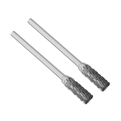 Fresas rotativas de corte doble 5mm en pack de 2 miniatura 1