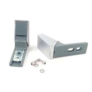 Self Spares Refrigerator Door Latch Repair Kit - Part Number 959012400 Fridge Freezer Door Handle Hinge Repair Kit Fit for Liebherr and Miele