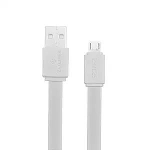 ZEBSTER Z-MC25 USB to Micro USB Cables,3A, 25cm cable, Mobile/Laptop Compatible(White)