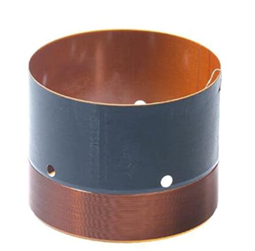 2PCS 63.5mm bass Voice Coil, Stage Speaker, Round Wire, Kabitone Skeleton Coil, 6ohm 350-550W