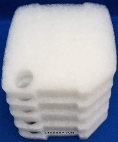 5 Stück Steppan Filtervlies für EHEIM professionel 4 / 4e 250,350,600, 25 mm dick