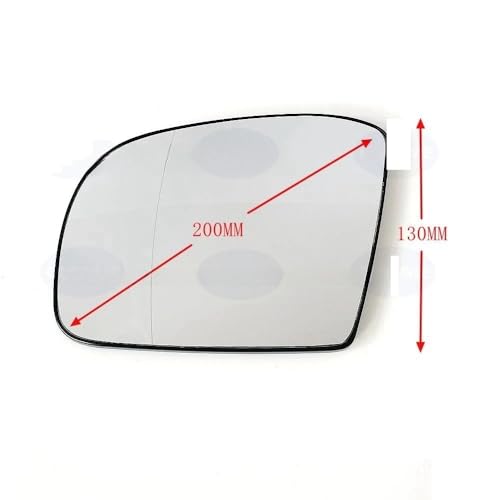 Espejo retrovisor calefactable gran angular para Benz W164 W251 X164 de 2006 a 2010 3