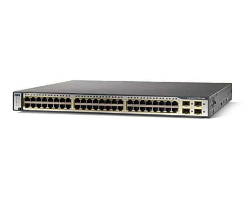 Cisco WS-C3750G-48TS-S Catalyst 3750G-48TS SMI 48 Port Switch