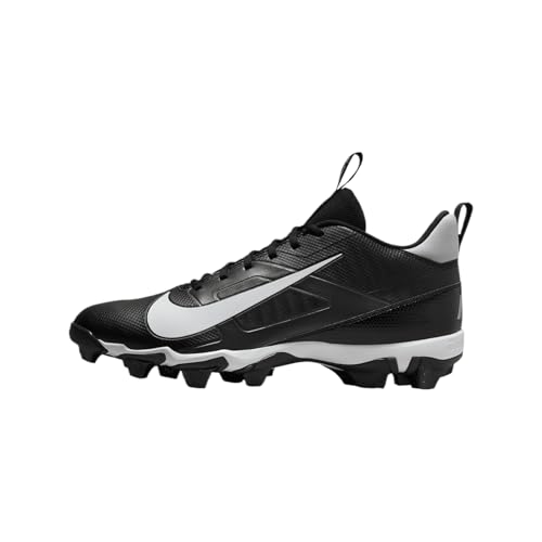 Nike Alpha Menace 4 Shark Molded Football Cleats SZ 10.5 Black | White