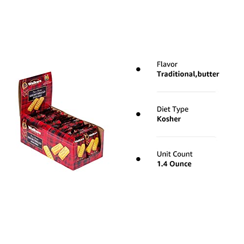 Walkers Shortbread Fingers, 2 Count, Traditional And Simple Pure Butter Shortbread Cookies From The Scottish Highlands, Quality Ingredients, Free From Artificial Flavors (12 Pack) #TOP4