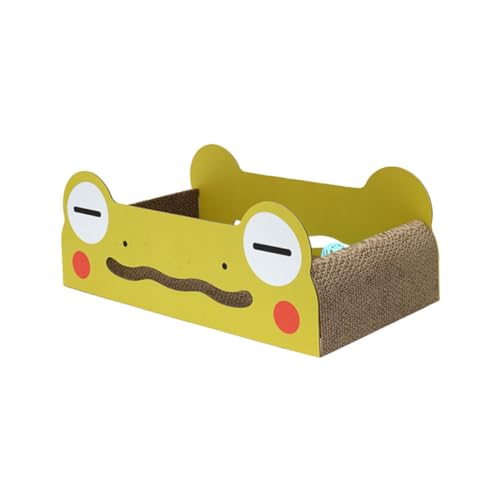 Milisten 1個 猫 爪とぎ 猫 スクラッチャー 猫 爪とぎ 段ボール 巣 かわいい 猫 ベッド 猫 おもちゃ ハウス 猫 爪とぎ ベッド 段ボール 猫 ハウス 猫 爪とぎ おもちゃ