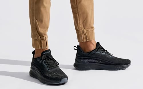 Image of Neeman's Dashing Walkers for Men | Lightweight Lace-Up Casual Shoes | Breathable Knit Upper | EVA Sole | Daily Casual Wear