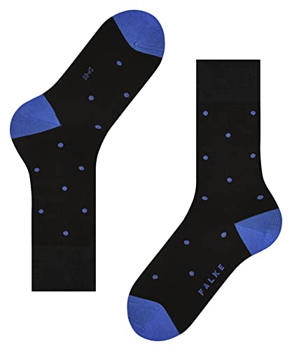 Image of FALKE Men's Dot Socks, Breathable, Crew, Casual or Dress, Polka Dots, 1 Pair