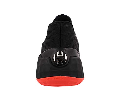 adidas Harden Vol. 4 Boys Shoes Size 3.5, Color: Core Black/Silver Metallic/Bright Blue4