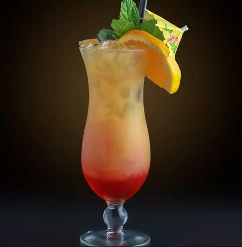 Cocktail Glasses 2 Pc- Hand Blown Crystal Martini Glasses with Stem - Elegant Cocktail Glasses for Bar, Martini, Cosmopolitan, Manhattan, Gimlet, Pisco Sour - Glassware - 450 ml.