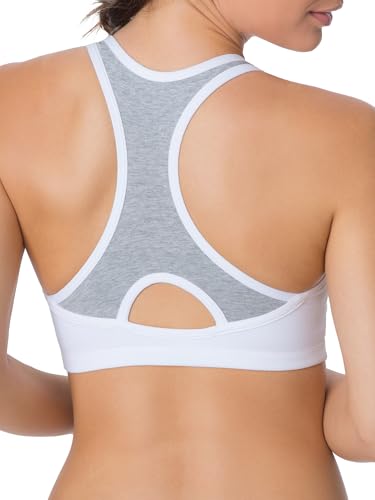 Image of Fruit of the Loom Women's Front Close Builtup Sports Bra