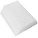 FZGUSYAF 50 Pièces Bâtons de Colle Chaude 7x100mm Adhésif Transparent pour Pistolet à Colle Chaude 7mm