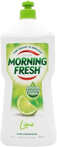 Morning Fresh Dishwashing Liquid, Ultra Concentrate Dishwashing Liquid - Lime, 900ml