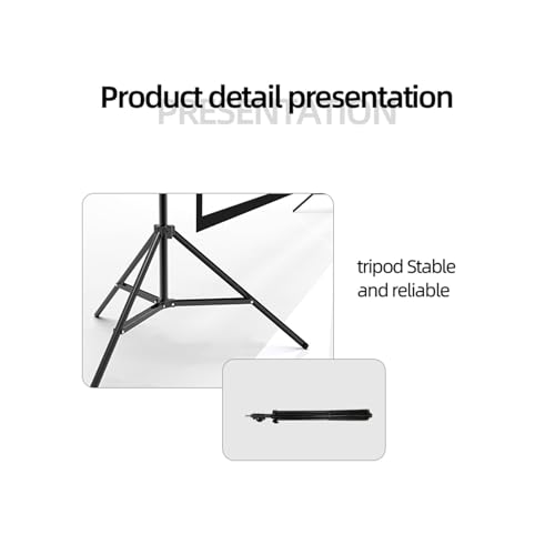Pantalla de proyector portátil plegable 100 pulgadas miniatura 3