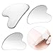 Stainless Steel Sha for Effective Face Lifting and Skin Tightening Enhancement Metal Guasha Scraper for Women Men