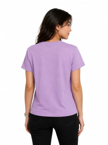 Image of Women's Plain Cotton T-Shirt