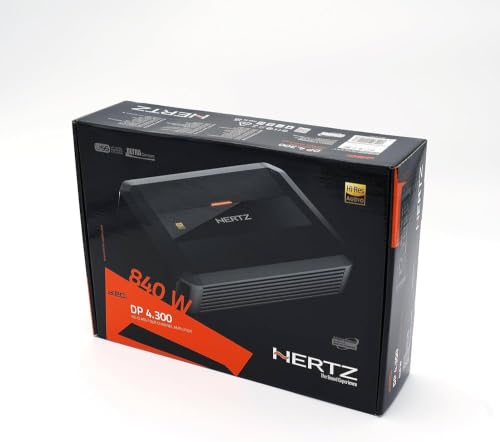 Image of Hertz DP 4.300 Dieci Power Car 4-Channel Car Hi-Res Amplifier