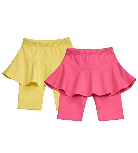 CHATTER CARROT Casual Ruffle Capri Leggings 