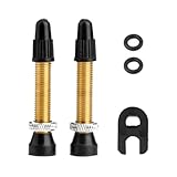 VALVULAS TUBELESS PRESTA FACIL DE INSTALAR, Simplemente Apretando con las Manos la Rosca es Suficiente para que Quede Totalmente Alojada y con Buen Cierre. Viene con un Llave para Desmontaje del Vástago.