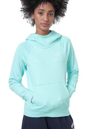 Image of Nike Cotton Blend Women Hooded Sweatshirt