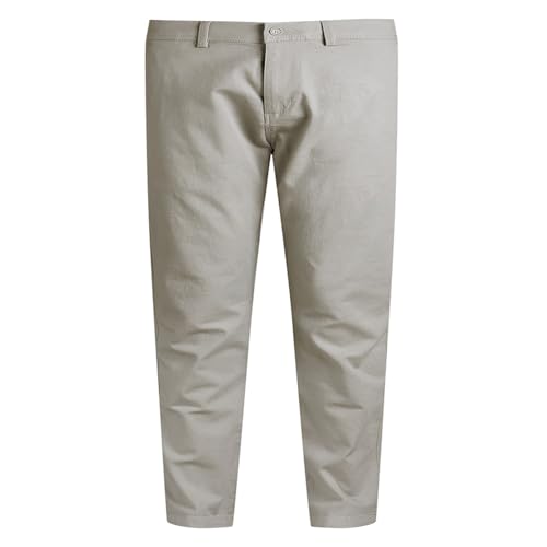 Image of BASICS Premium Cotton Stretch Formal Trousers for Men | Office Pants