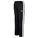 adidas Youth Boys Tech Fleece 3-Stripe Straight Leg Pants (Black/White Stripe, Small-8)