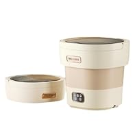 Amazon.co.jp: 12L折りたたみ洗濯機 小型洗濯機 脱水機能付き 15