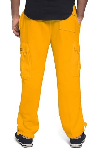 Men's Heavyweight Fleece Cargo Sweatpants3