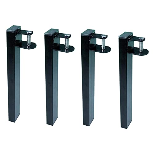 Set di 4 Gambe Alte per Rete Nido 40 x 30 - Ideali per Letto Nido - Cuens
