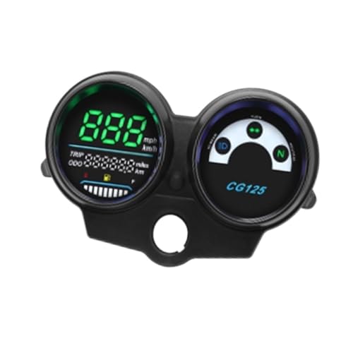 Medidor digital para Honda CG125 Titan y Fan 2000-2008 impermeable con nivel de combustible