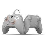 Scuf VALOR PRO Xbox-Performance-Controller mit Kabel – Anpassbare Rücken-Paddles, Sofort-Triggern, Hall-Effekt-Daumenstifte, Audio-Steuerungen, Xbox Series X|S, Xbox One, Windows PC – Hellgrau