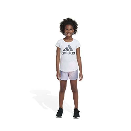 adidas Girls' Big Aeroready Ombré Shorts3