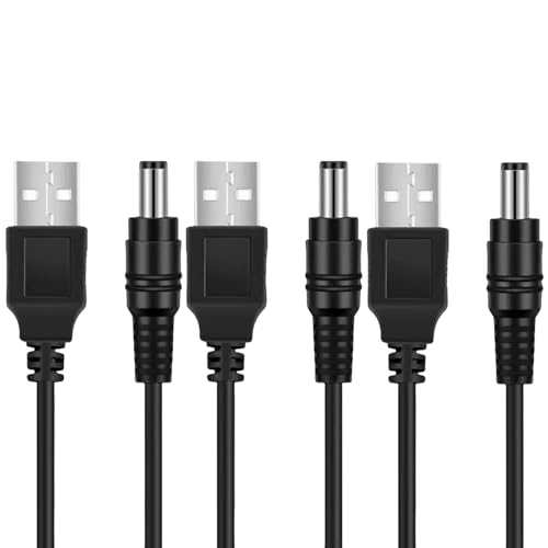 MagiciansBox Compatible with Bitvae Water Flosser Charger,3 Pack Water Flosser Charger Compatible with Bitvae D2/S2/R1/R2 Electric Toothbrush C2/C5 C6 WaterFlosser,Black.