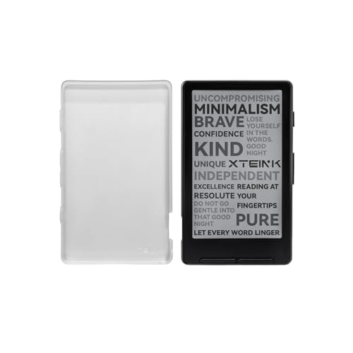 XTEINK X4 Clear Protective Case Lightweight PC Matte Slim Cover Precise Fit Anti-Scratch 14gUltra-Thin Skin for Xteink X4 E-Reader White