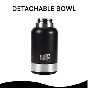 Black-Rhino-32oz-Multi-Functional-Dog-Water-Bottle-Detachable-Bowls-Black-Portable-Travel-Hydration-Solution-for-Hiking-Camping-Outdoors-Leakproof-Durable-Convenient-for-Pet-Owners - Cucciolini Doodles Black-Rhino-32oz-Multi-Functional-Dog-Water-Bottle-Detachable-Bowls-Black-Portable-Travel-Hydration-Solution-for-Hiking-Camping-Outdoors-Leakproof-Durable-Convenient-for-Pet-Owners