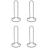 HAJXZH 4 PCS Football Training Cones Holders Metal Mark Disks Shelf Black Soccer Cone Stand for Storing Soccer Disc Cones