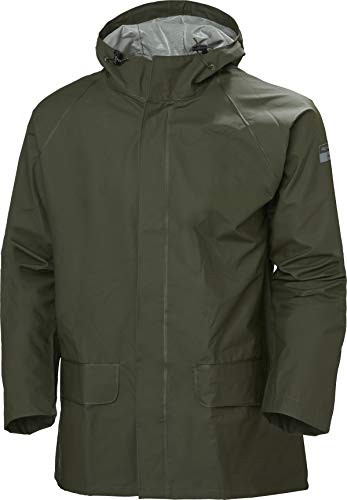 Image of Helly Hansen Mandal PVC Coated Rain Coat - Waterproof Jacket - Windbreaker - Fishing Rain Gear