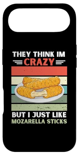 ���B���e�[�W They Think Im Crazy But I Just Like Mozarella Sticks�B �X�}�z�P�[�X iPhone Air �p