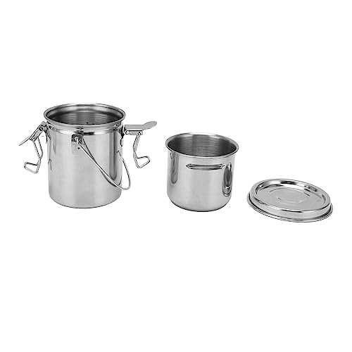 Paint Brush Washer, Leakproof Stainless Steel Handle Strainer Paintbrush Cleaner Watercolor Acrylic Oil Art Cleaning Cup for Artists Removable Strainer Inside