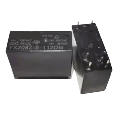 Relay 12V YX208Z-S-112DM 16A 6PIN componente electromecánico DCV12 lote de 5 piezas